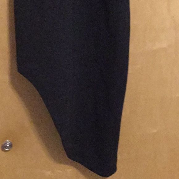 Ponti Halter Dress  Asymmetrical Hem N NICHOLAS - Picture 3 of 8